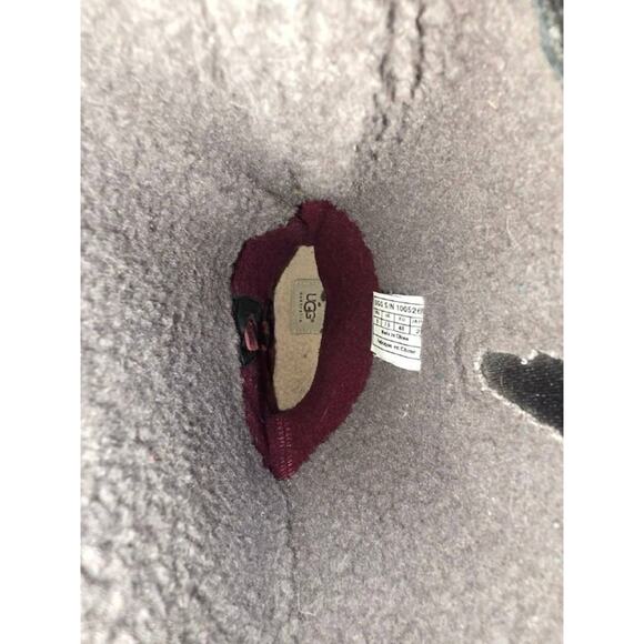 UGG Women's Thomsen Black Suede Knee-High Boots Size 9 S000048 - Picture 9 of 13